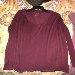 American Eagle Soft & Sexy V Neck Long Sleeve